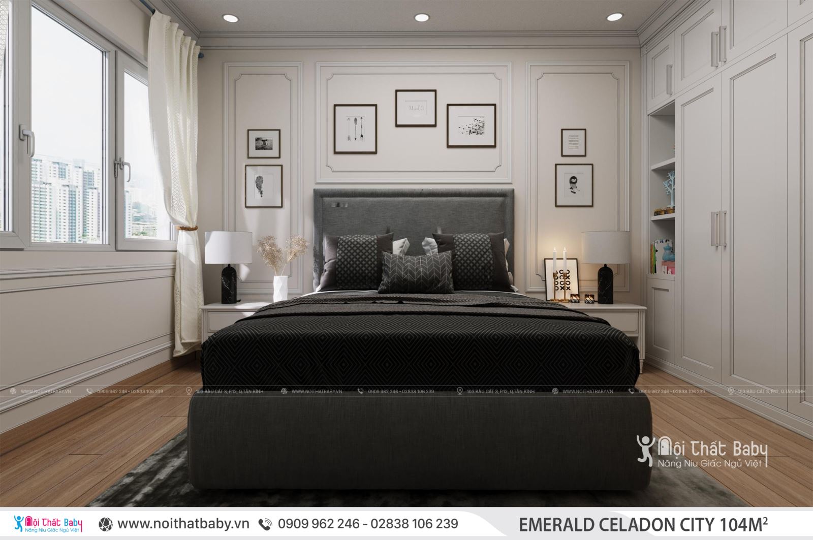 Tổng hợp các mẫu thiết kế nội thất Chung cư Emerald Celadon City